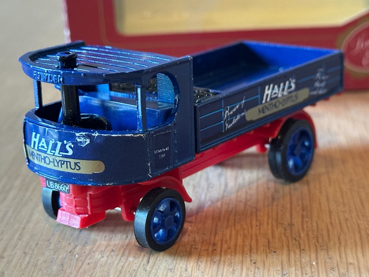Halls Mentho-Lyptus The Fowler Steam Wagon Diecast Model - Limited Edition
