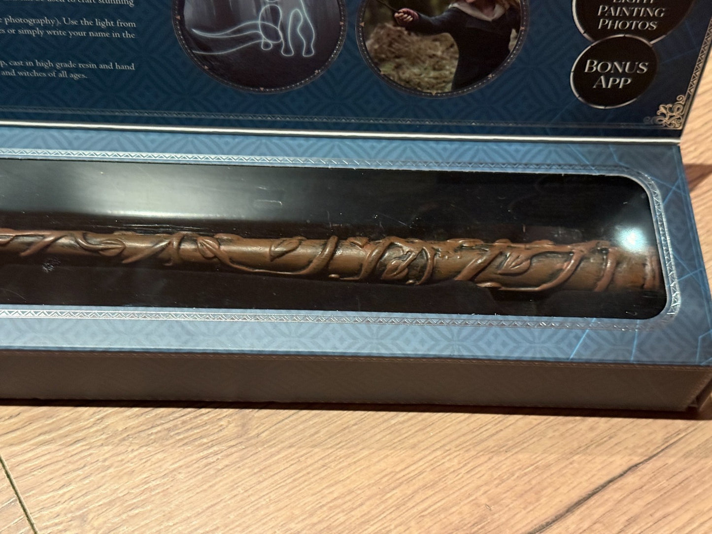 Hermione Granger Light Painting Wand Wizarding World JK Rowling Harry Potter