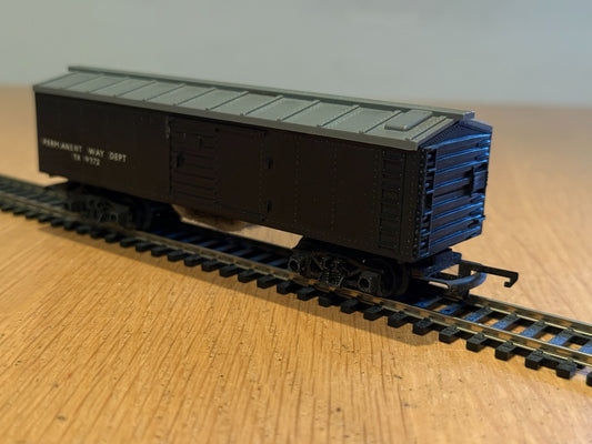 Triang OO Gauge - R114 TR9372 Permanent Way Track Cleaning Car Green