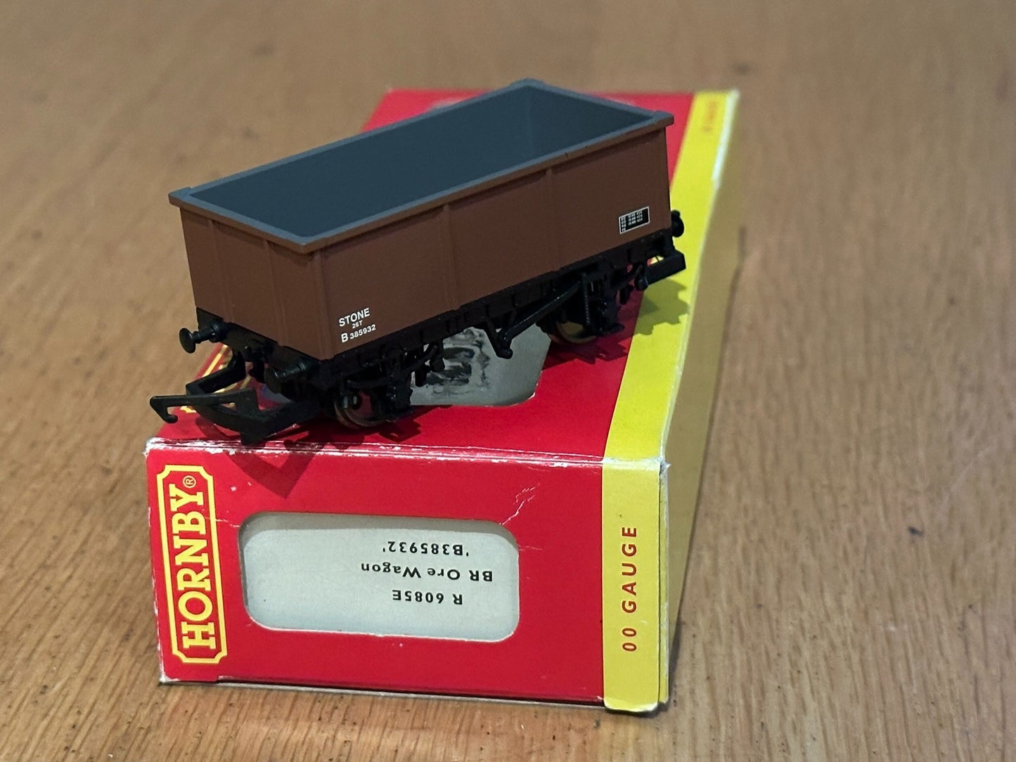 Hornby OO Gauge BR Mineral Wagon. Pre Owned. R6085. Boxed.