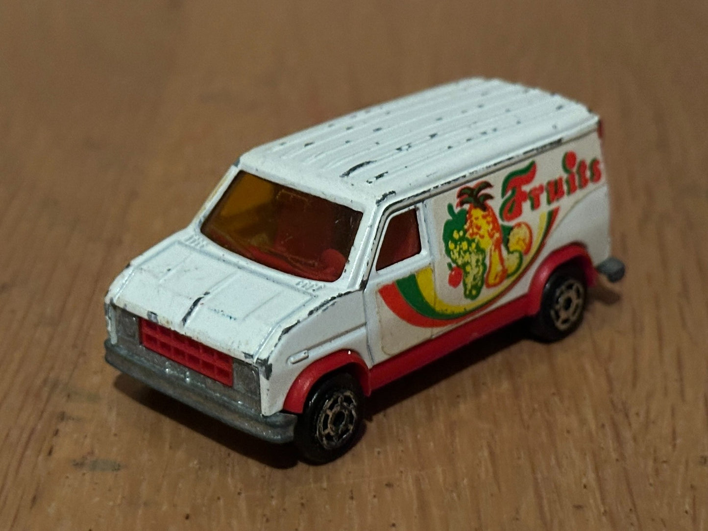 1980s Diecast Majorette Van 279 234  -  'Fruits'