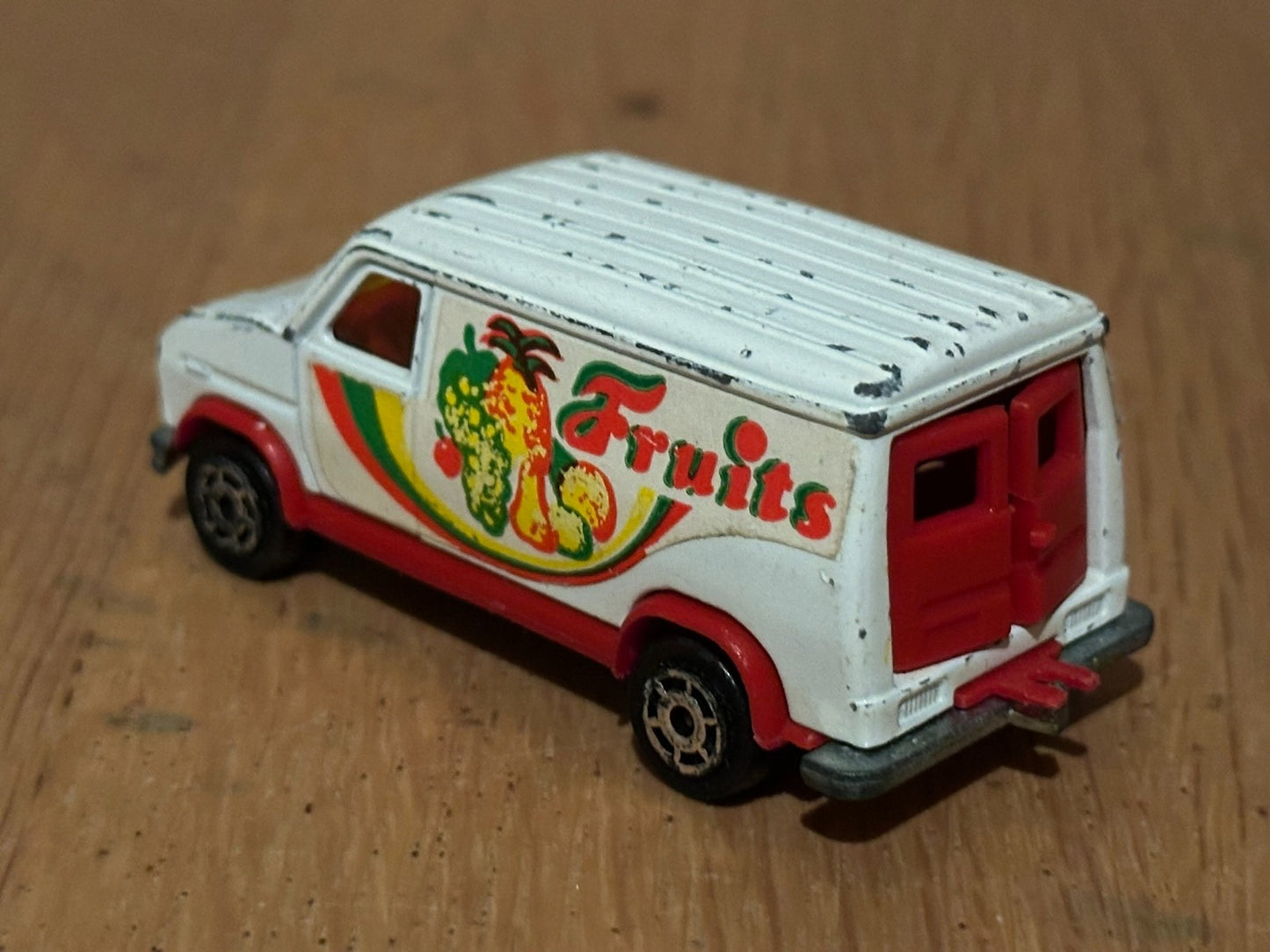 1980s Diecast Majorette Van 279 234  -  'Fruits'