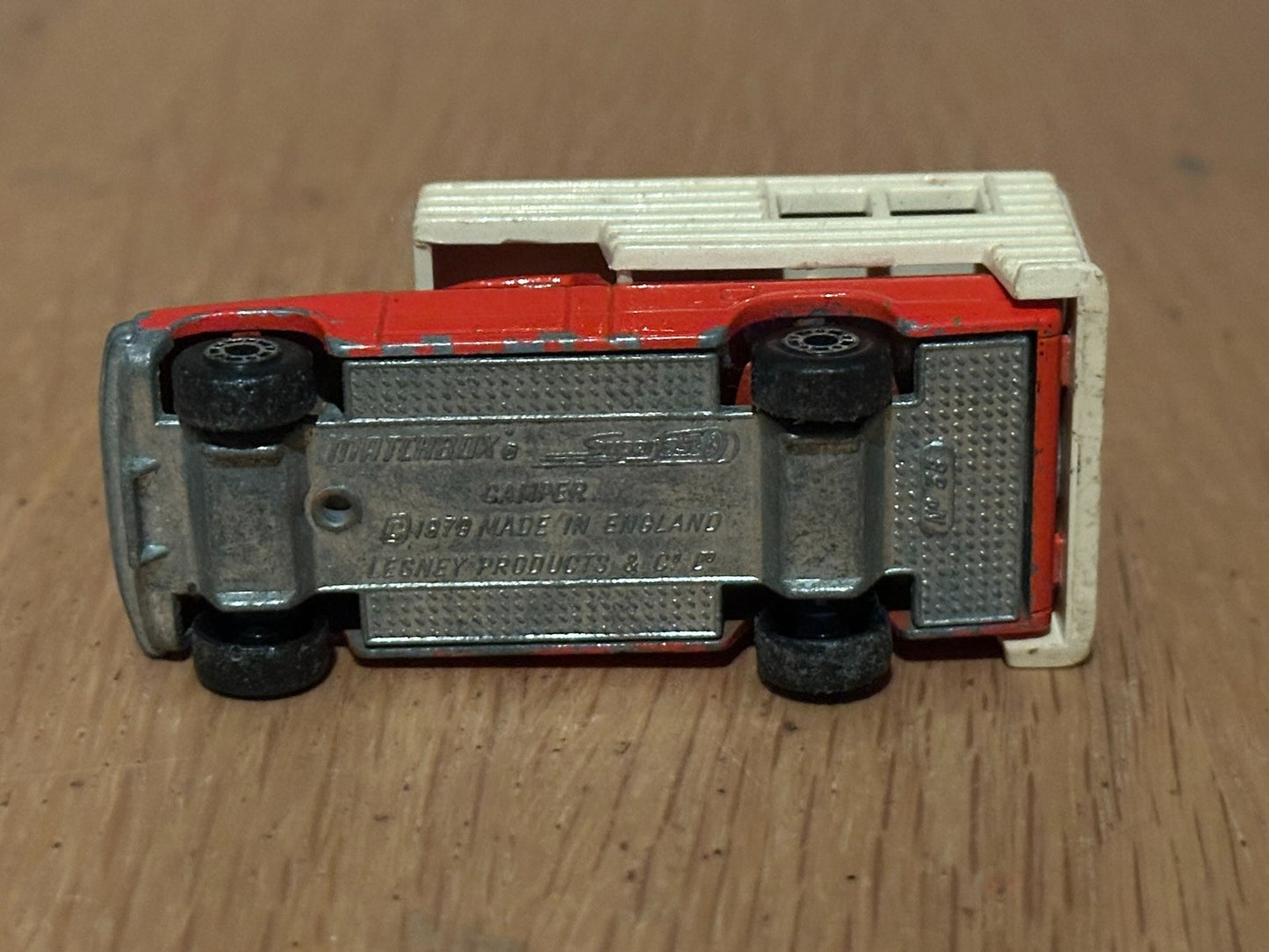 1979 Diecast Matchbox Lesney Superfast No. 38 1979 Camper. No Box.