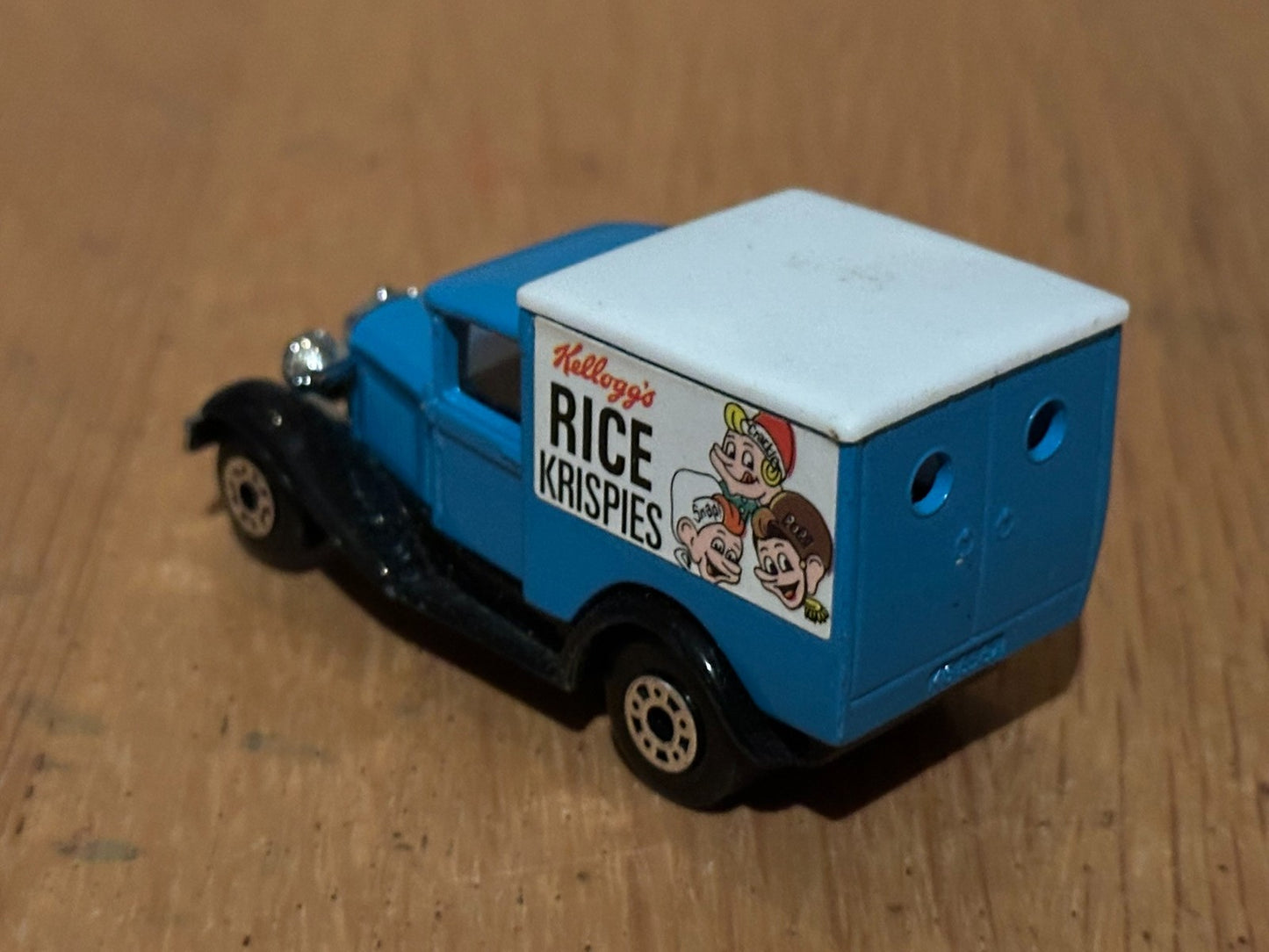 1979 Diecast Matchbox Model A Ford Van. Kellogg’s Rice Krispies. No Box.