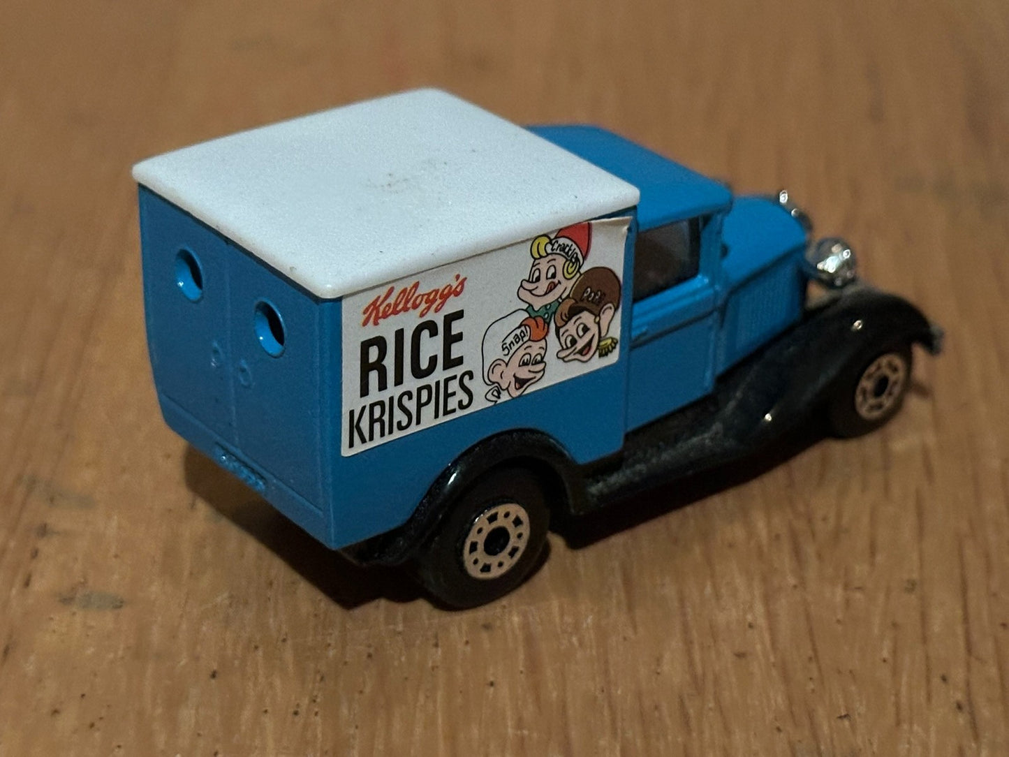 1979 Diecast Matchbox Model A Ford Van. Kellogg’s Rice Krispies. No Box.