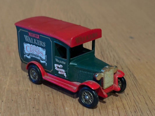 1995 Diecast Lledo Chevrolet Van - Walkers Crisps No Box.