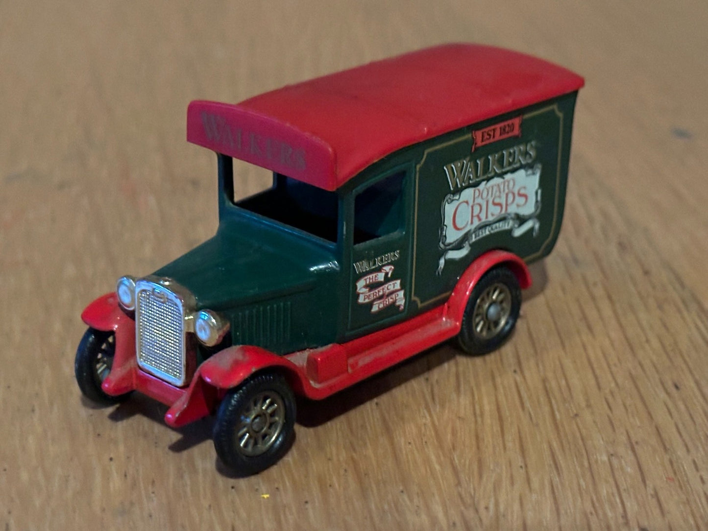 1995 Diecast Lledo Chevrolet Van - Walkers Crisps No Box.