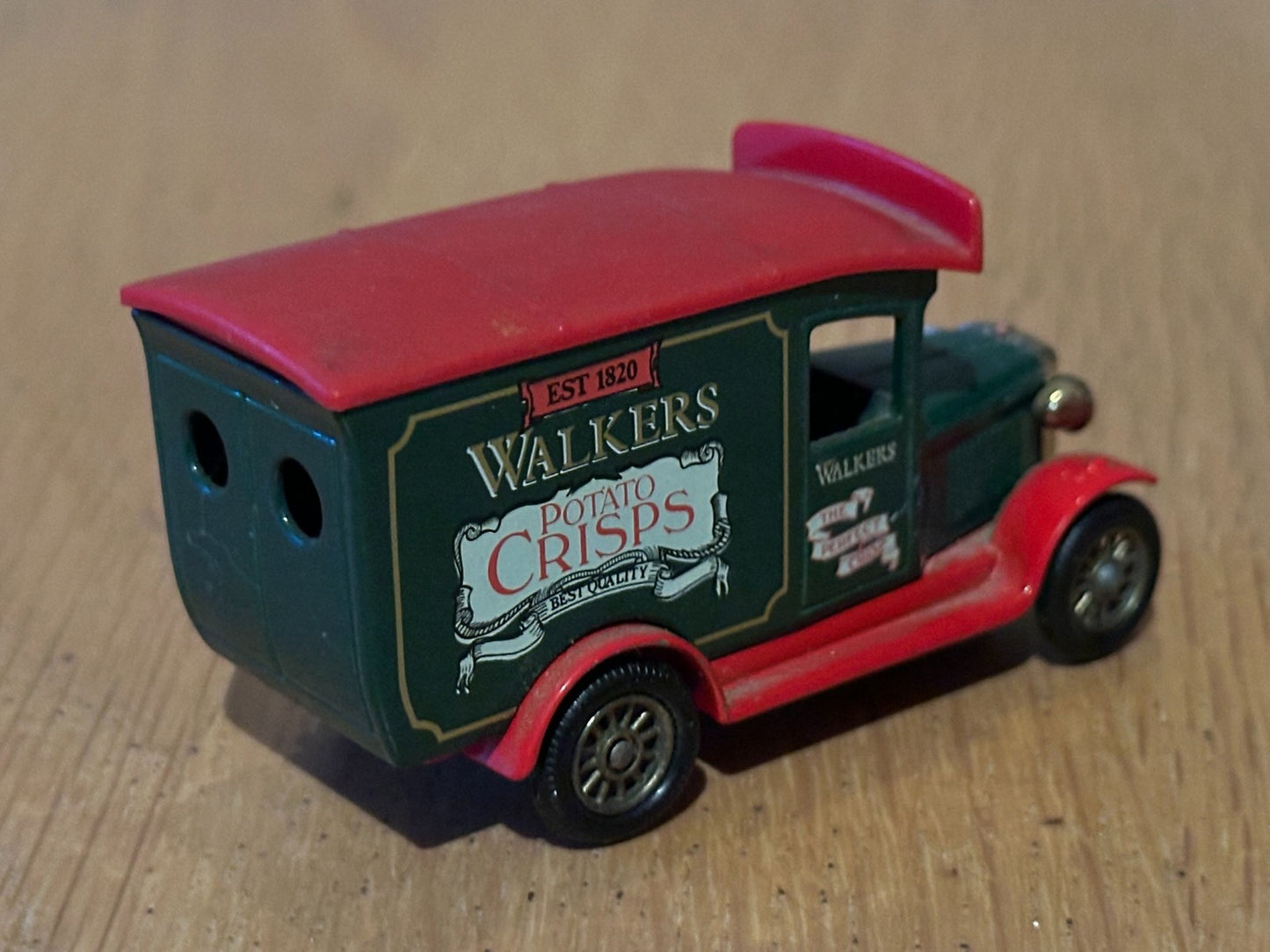 1995 Diecast Lledo Chevrolet Van - Walkers Crisps No Box.