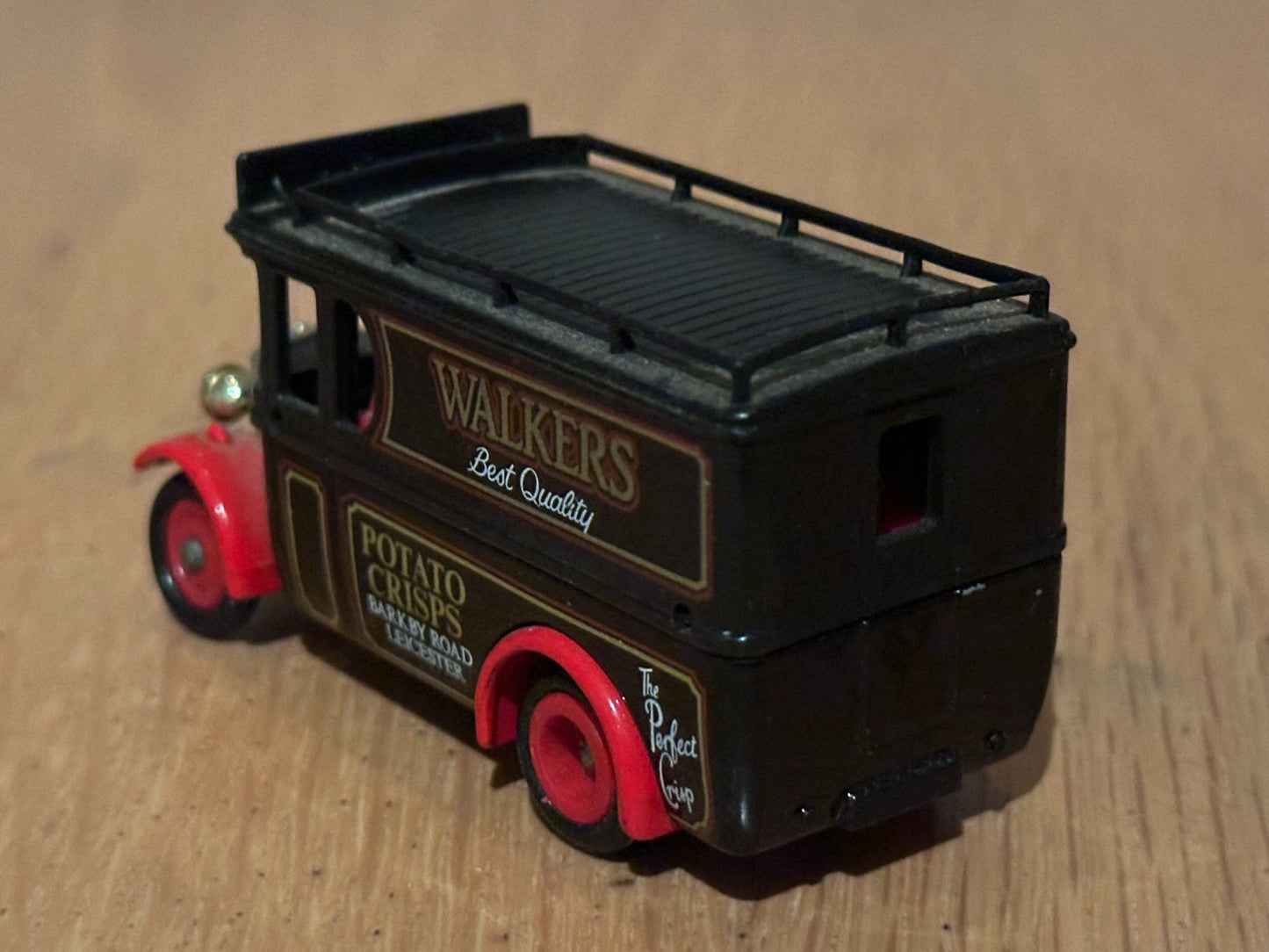1980s Diecast Lledo Chevrolet Van - Walkers Crisps No Box.