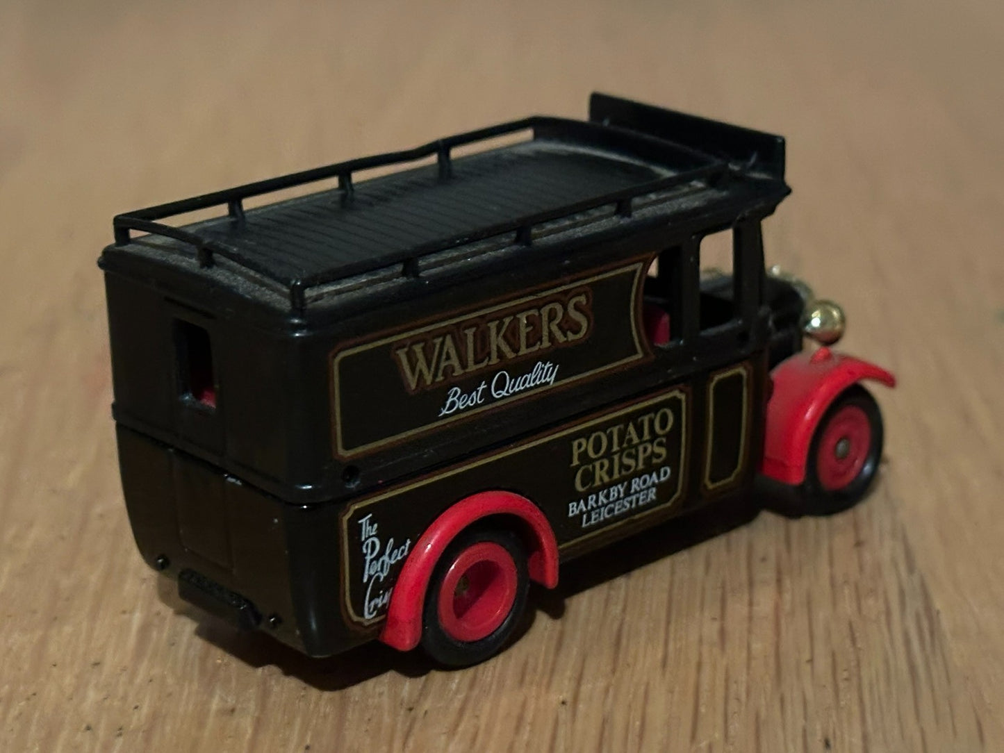 1980s Diecast Lledo Chevrolet Van - Walkers Crisps No Box.