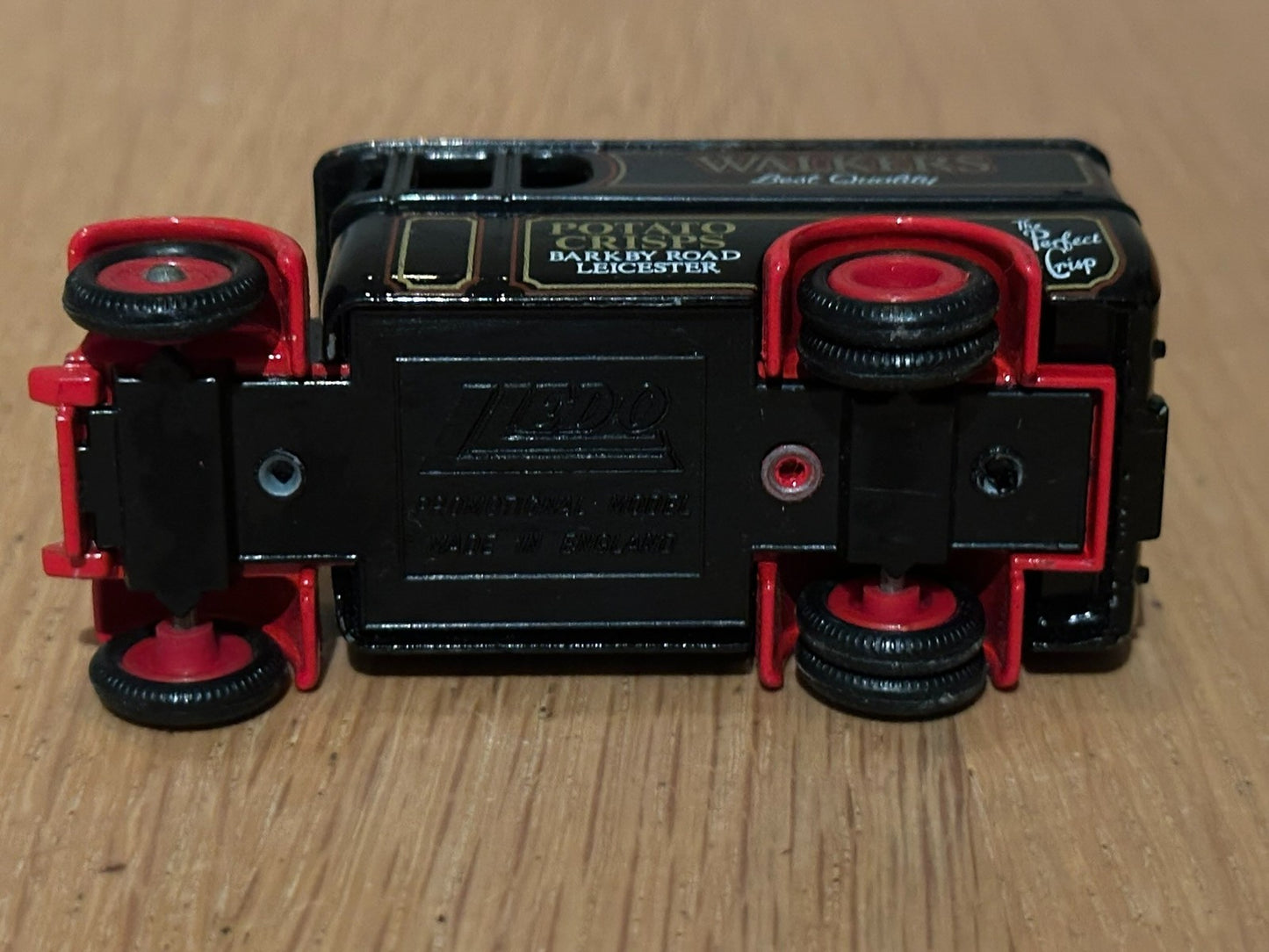 1980s Diecast Lledo Chevrolet Van - Walkers Crisps No Box.