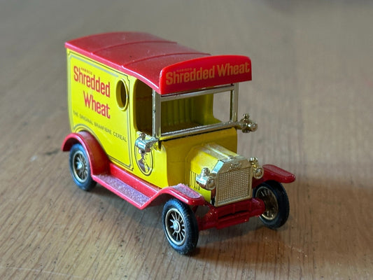 Diecast Lledo Days Gone 1920 Ford Model A Van. Shredded Wheat. No Box.