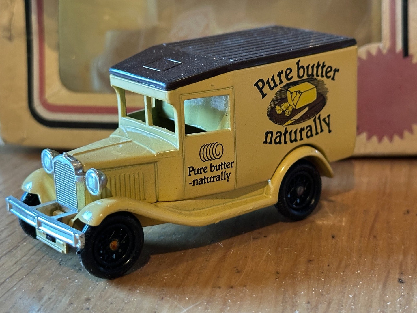 Diecast Lledo Days Gone Model A Ford Van - Mothers Pride/Pure Butter