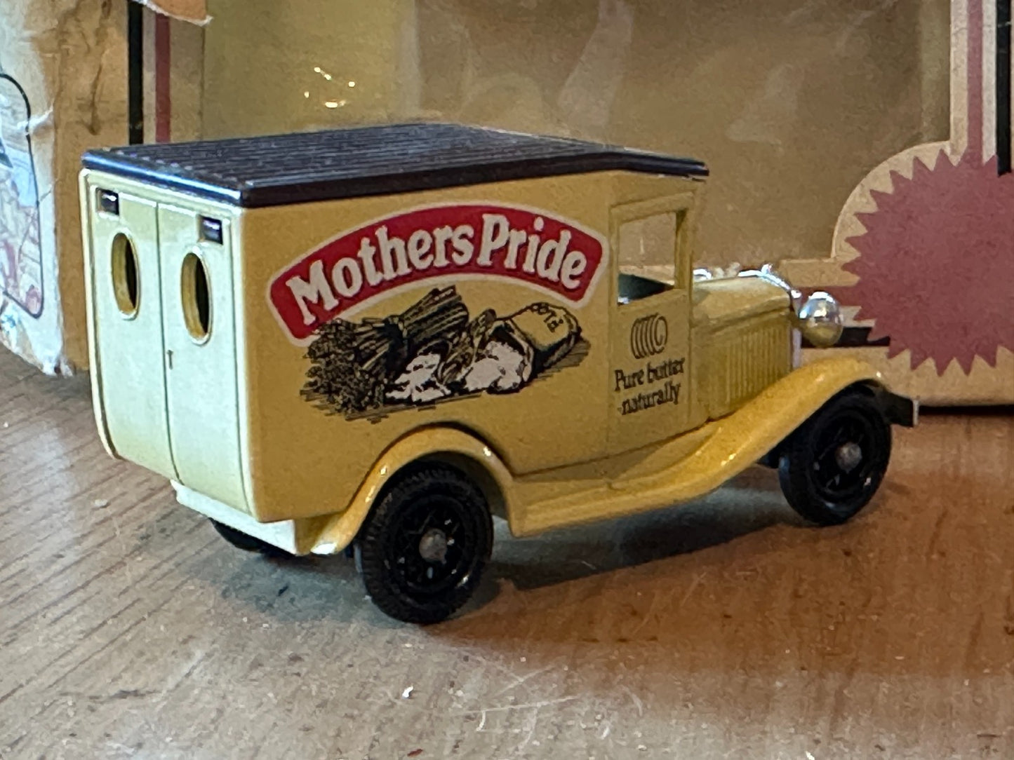 Diecast Lledo Days Gone Model A Ford Van - Mothers Pride/Pure Butter