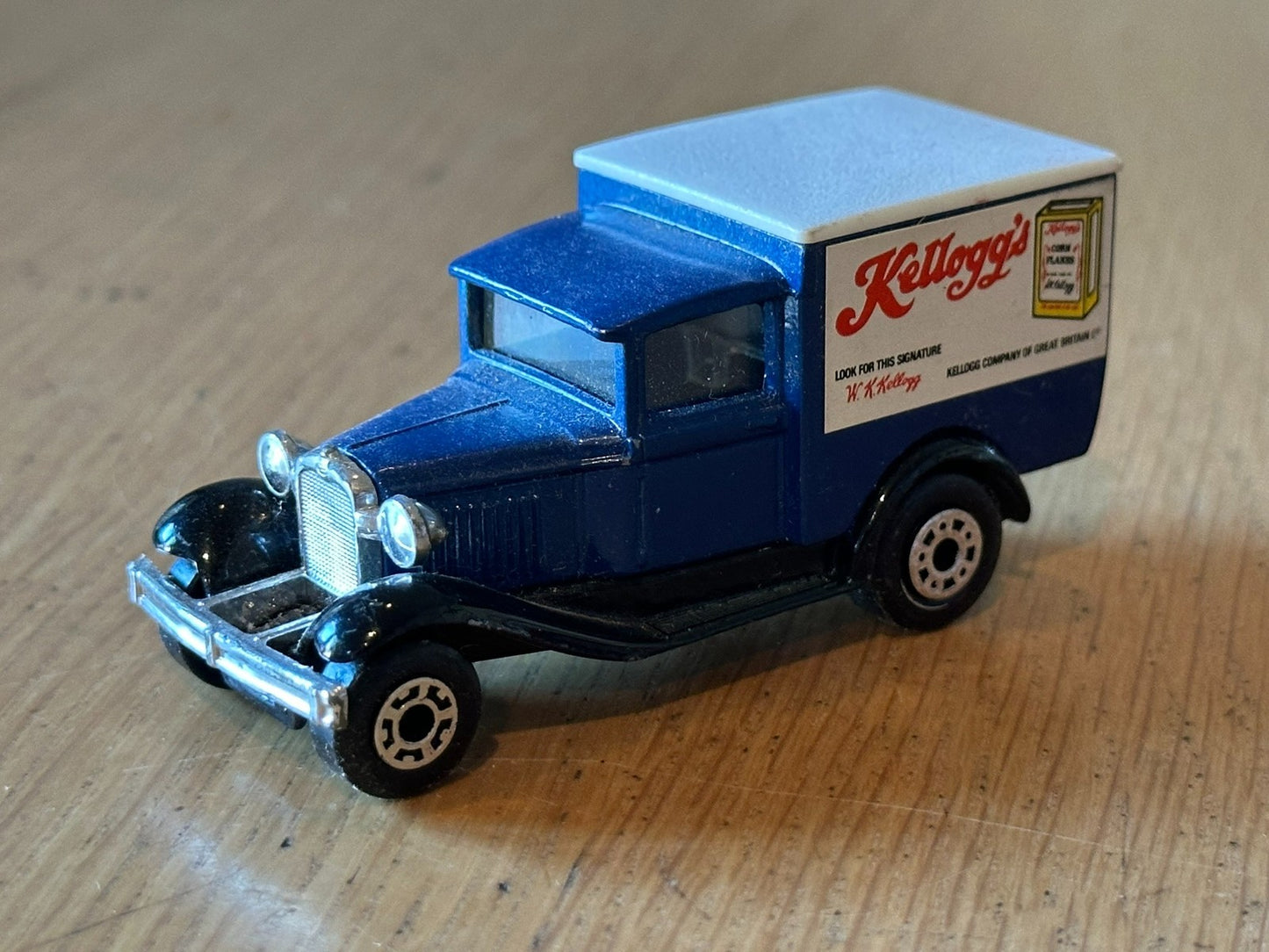 Diecast Lledo Days Gone 1920 Ford Model A Van - Kellogs. No Box.