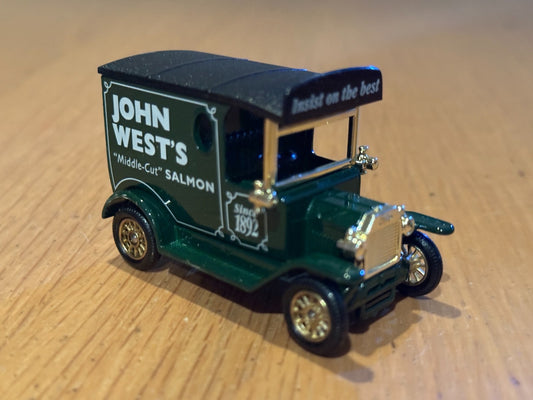 Diecast Lledo Days Gone Ford Model T Van - John West