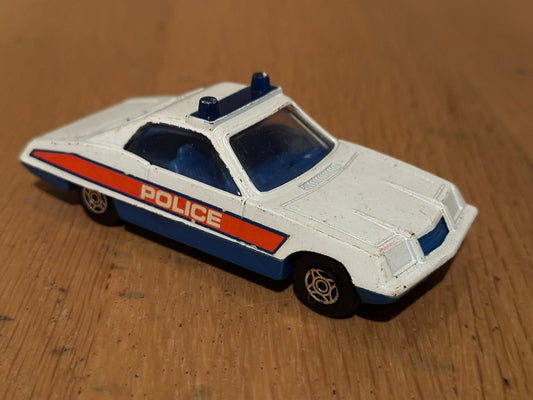 1970s Diecast Corgi Cubs Police Car