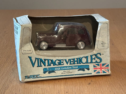 Ertl Vintage Vehicles - London Taxi. 1:43 - Sealed Box.