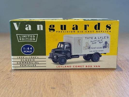 Corgi Vanguards 1:64 Leyland Comet Box Van - Tate & Lyle