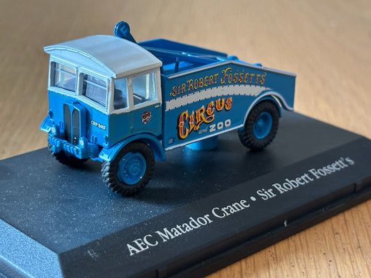 Atlas Editions OO Gauge - AEC Matador - Sir Robert Fossett's Circus
