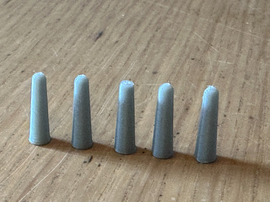 Midland Models 3D Printed OO Gauge Concrete Bollards (x5)