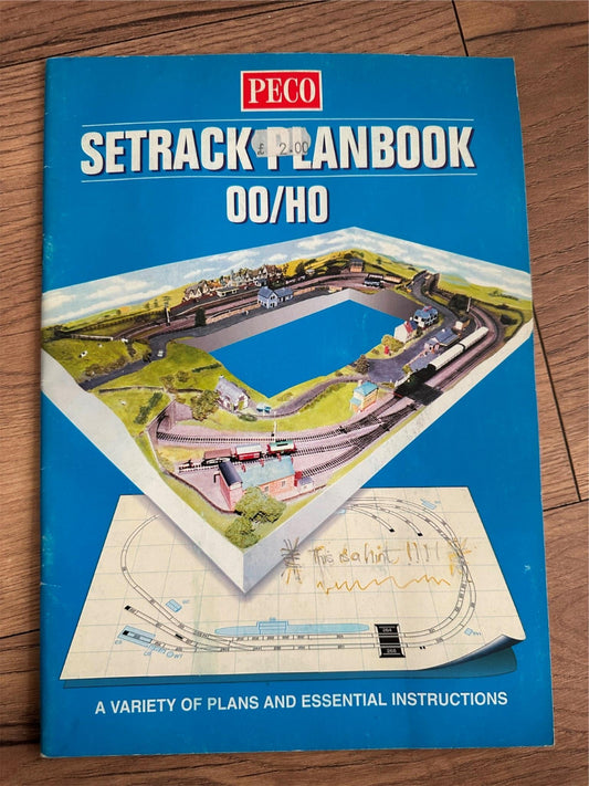 Peco Setrack Planbook HO/OO Gauge