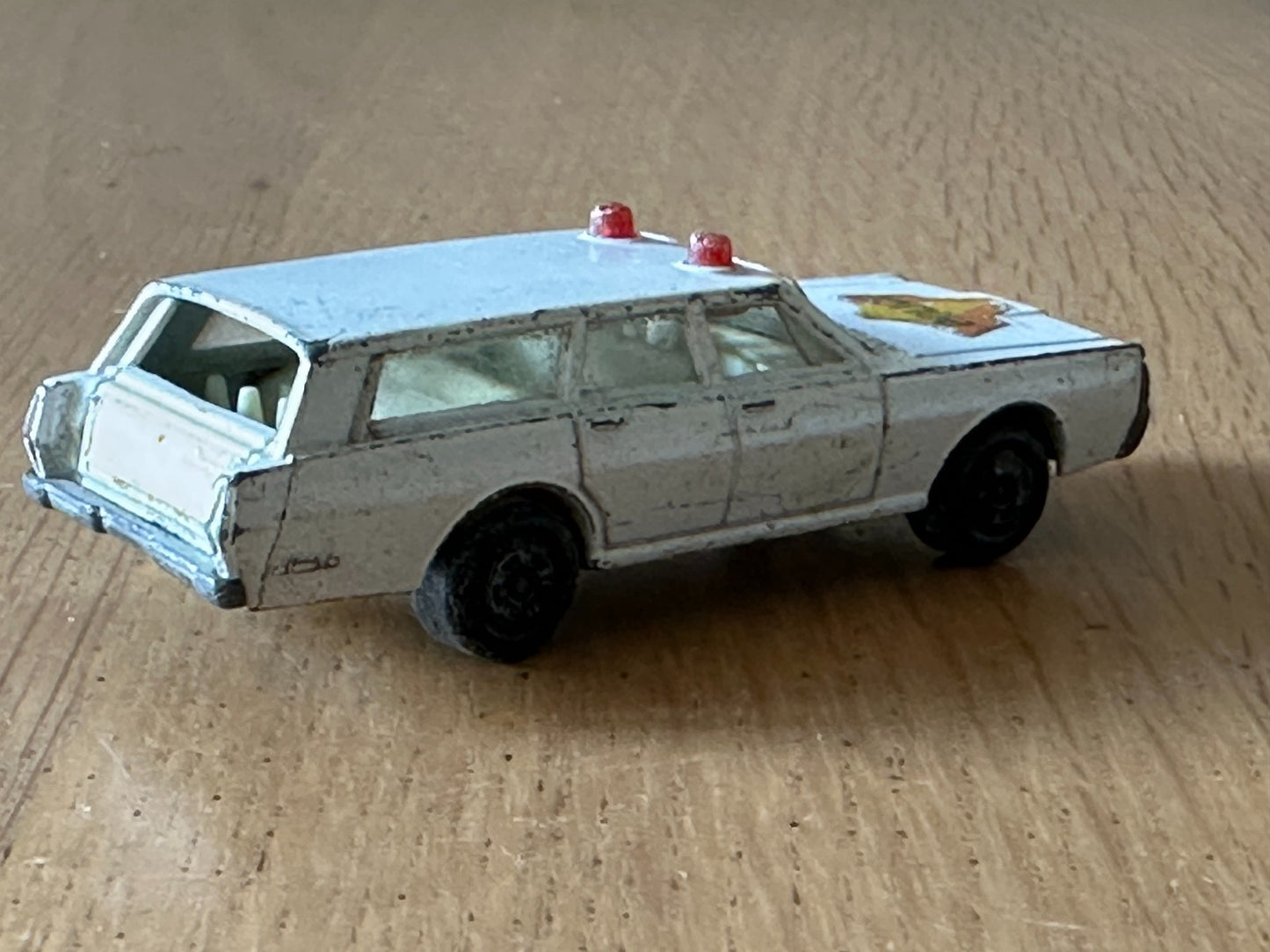Lesney Matchbox Diecast Model  - Mercury Police Car - 1971 - No 55