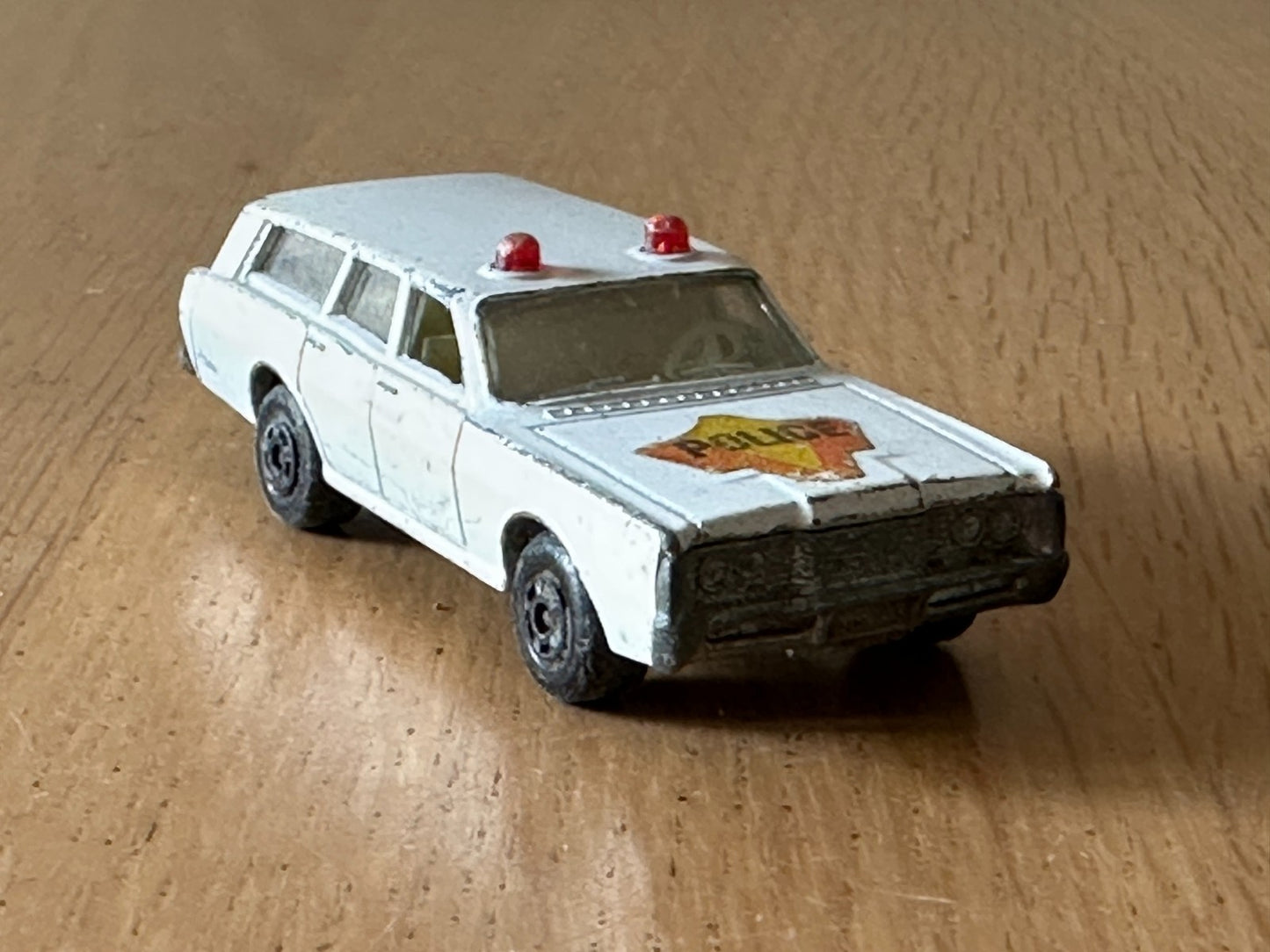 Lesney Matchbox Diecast Model  - Mercury Police Car - 1971 - No 55