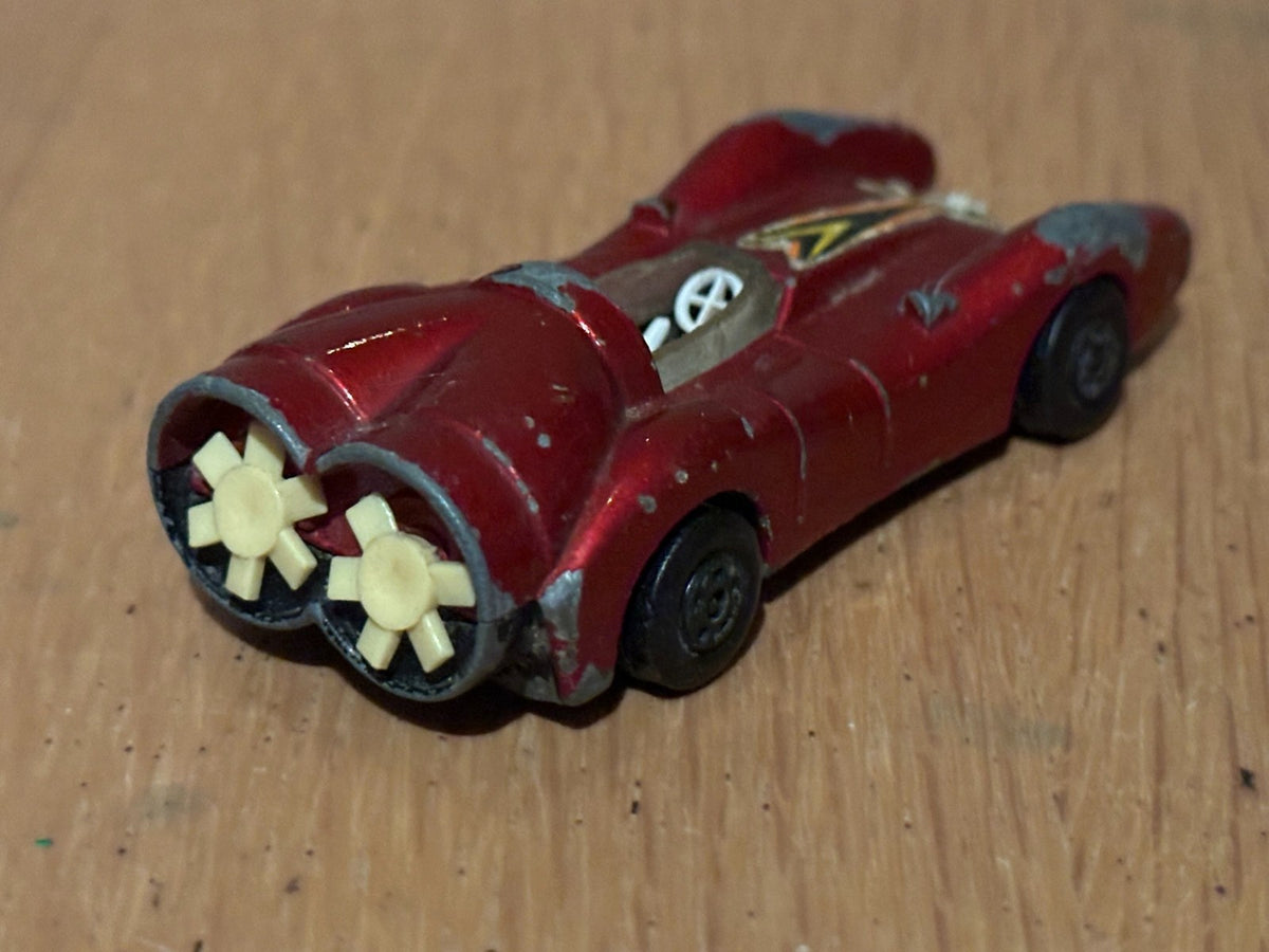 Lesney Matchbox Superfast No.69 Turbo Fury Red Jet Car. no Box.