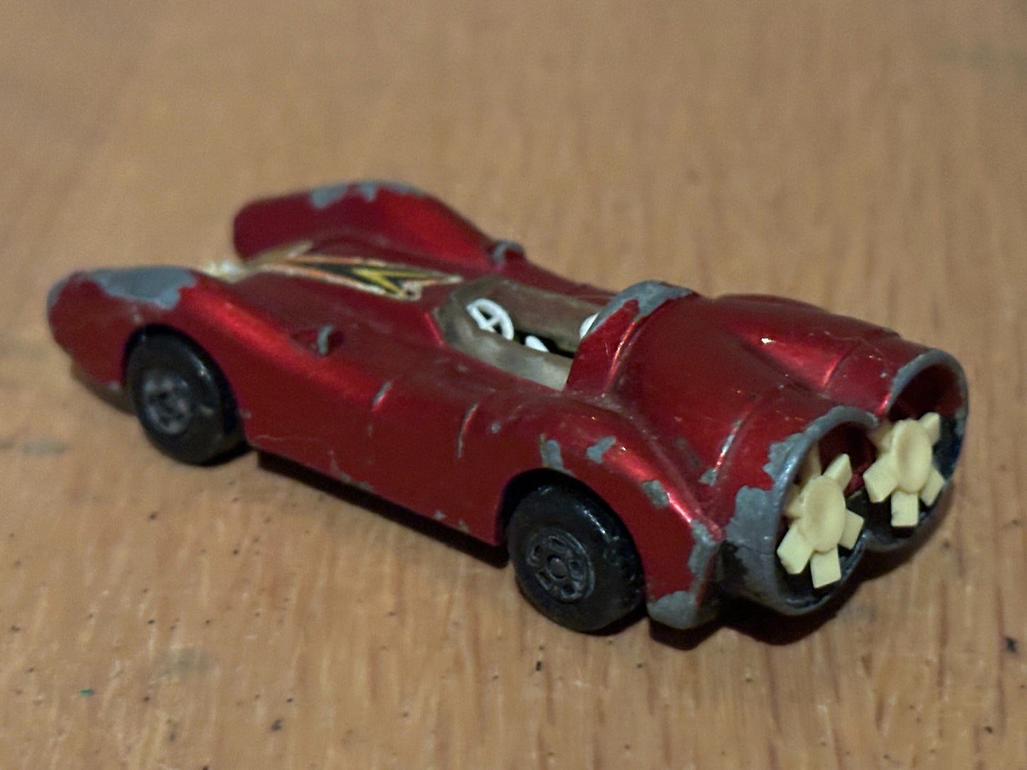 Lesney Matchbox Superfast No.69 Turbo Fury Red Jet Car. no Box.