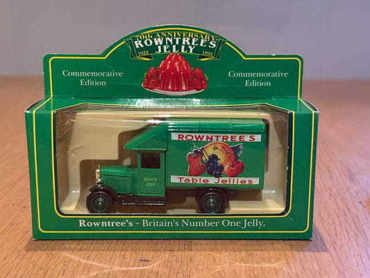 Lledo Days Gone 1935 Morris Van: Rowntrees Jelly 70th Anniversary Model