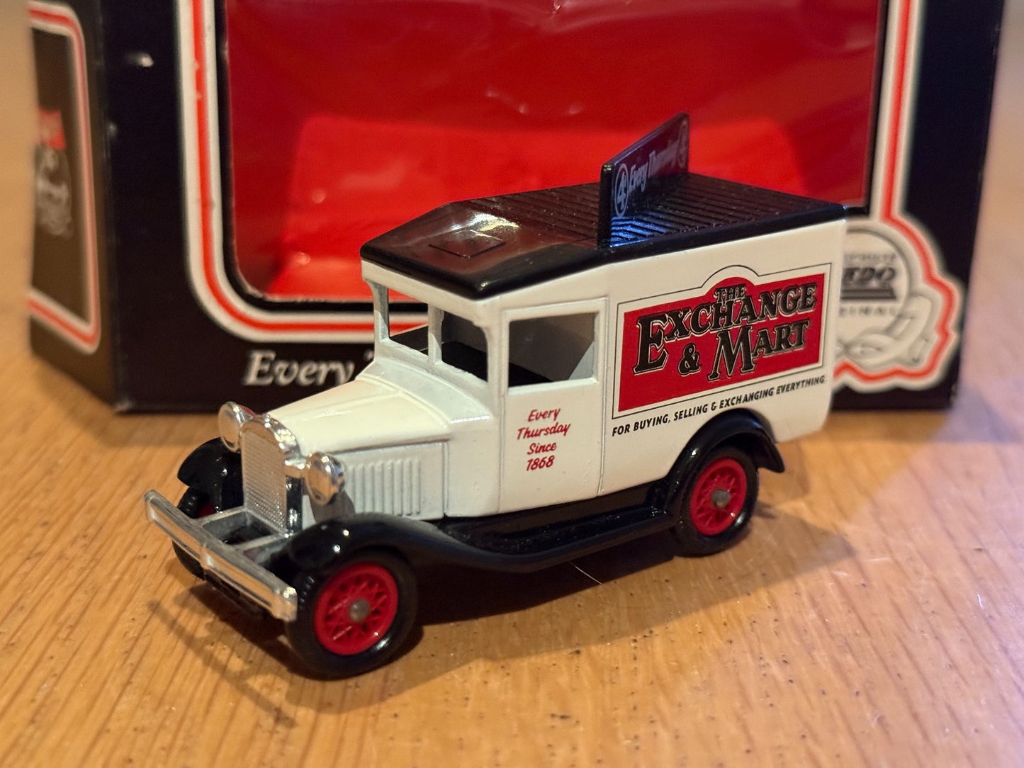 Lledo Days Gone DG13028 - Model A Ford Van, Exchange & Mart, Since 1868