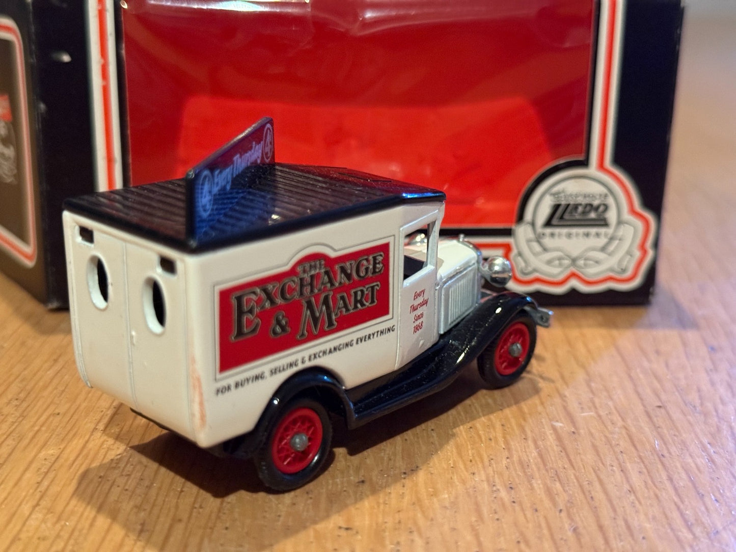 Lledo Days Gone DG13028 - Model A Ford Van, Exchange & Mart, Since 1868
