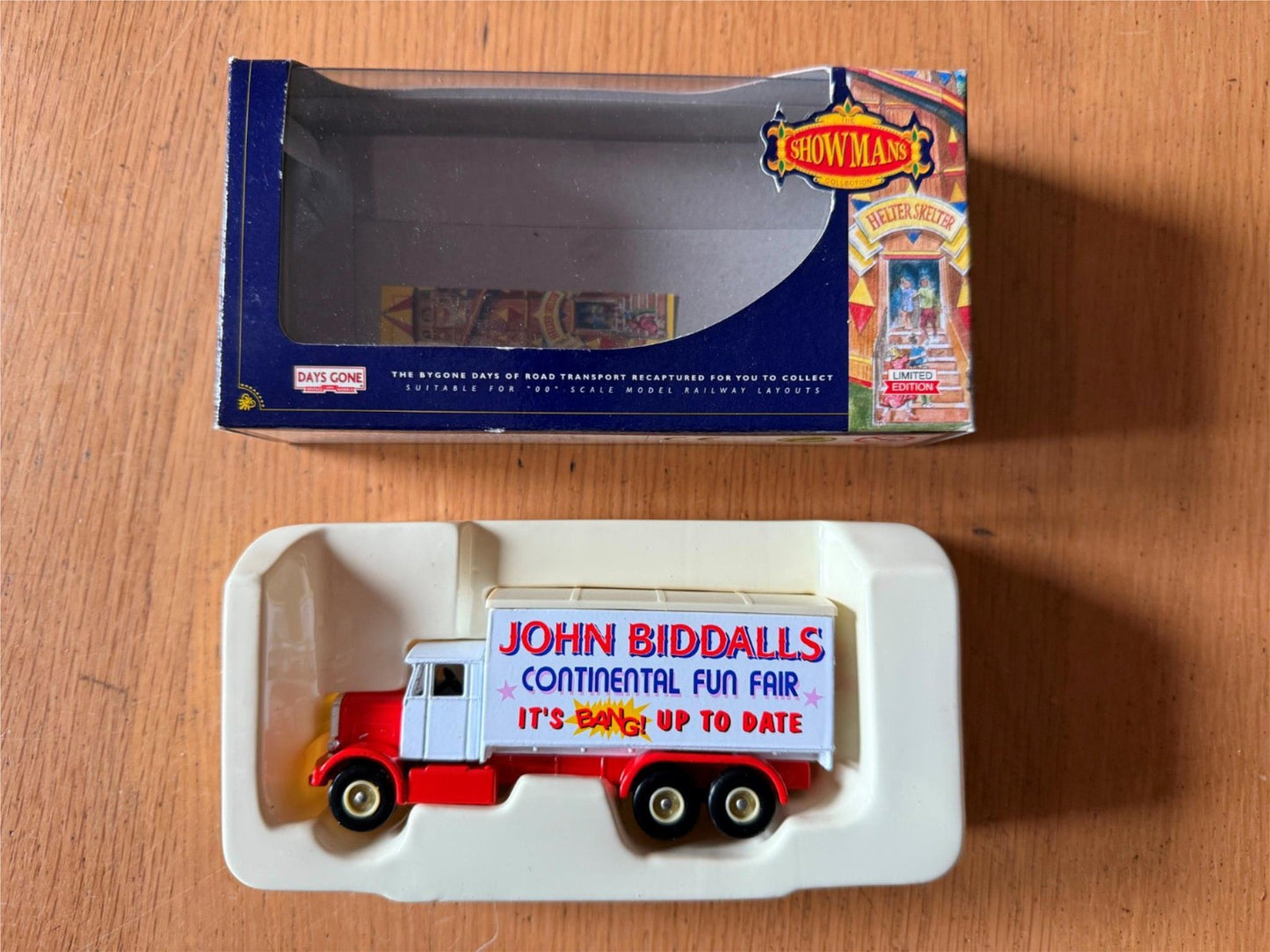 Lledo Showman's Collection DG044034 - Gauge Scammell 6 Wheel Lorry John Biddalls