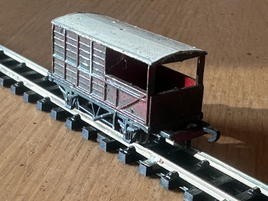 Lonestar Treble-O Lectric Gauge (N gauge track compatible) Brake Van