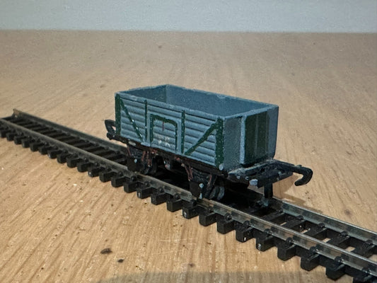 Lonestar Treble-O Lectric Gauge (N gauge track compatible) Open Plank Wagon