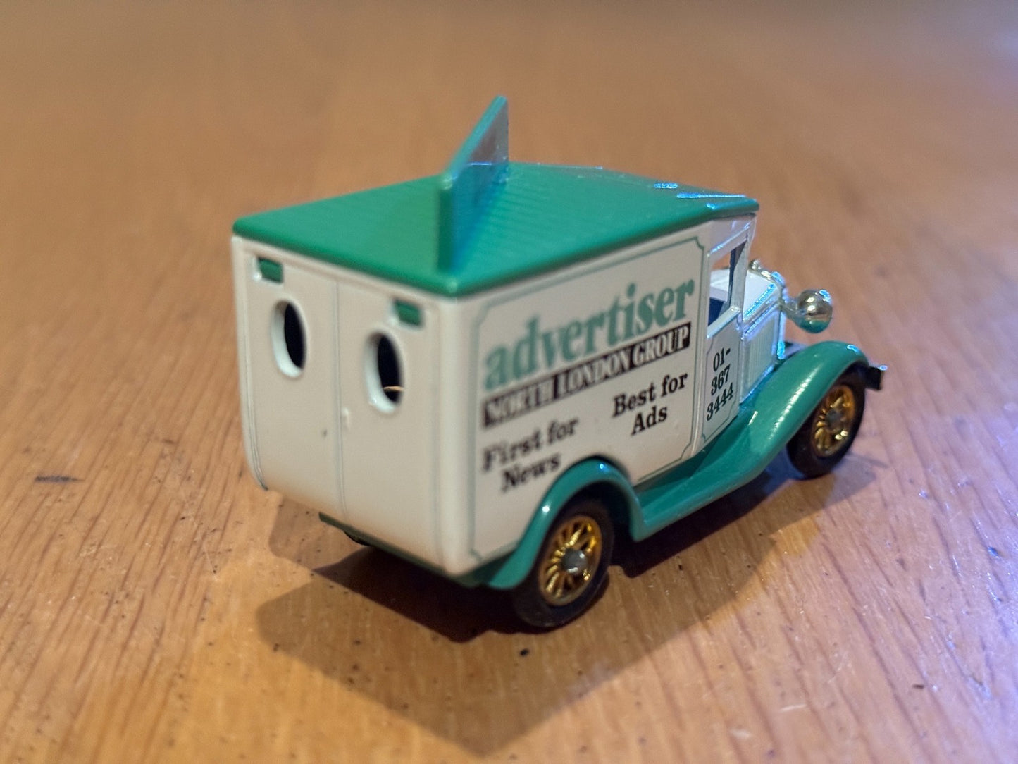 LP13073, Model A Ford Van, Advertiser North London Group, Delhome