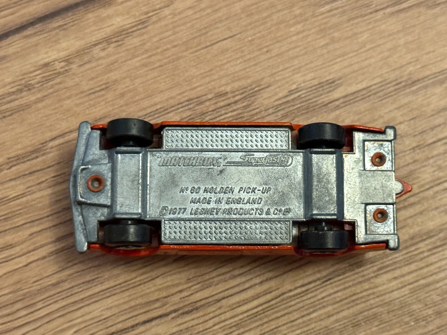Matchbox Diecast Car - No 80 Holder Pickup (Missing Bikes) - 1977
