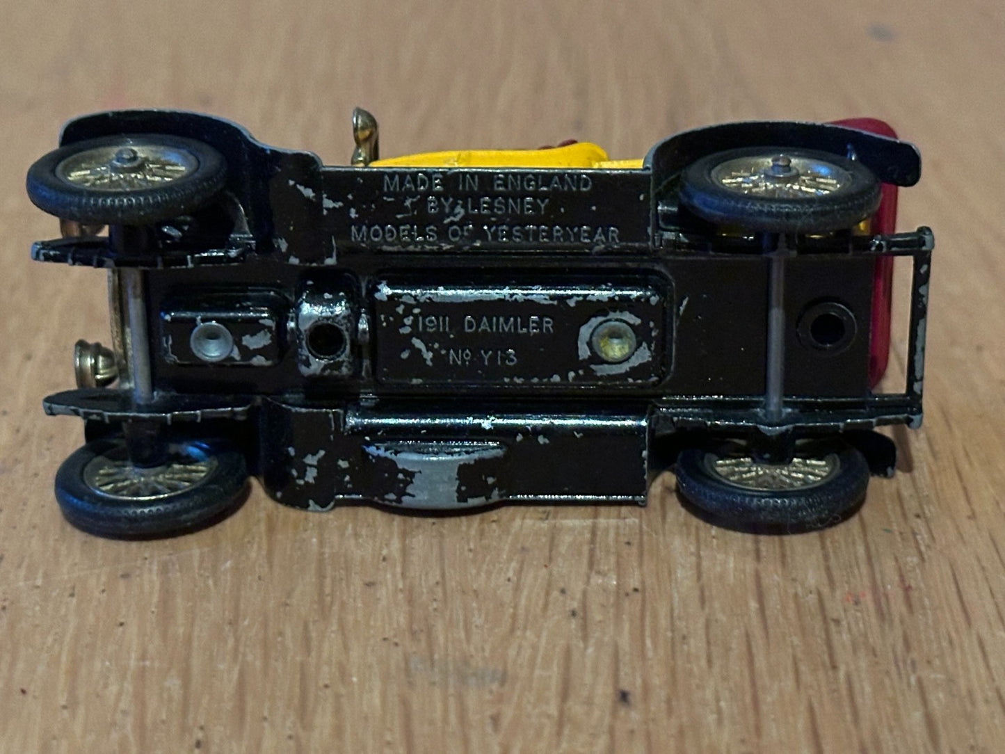 Matchbox Diecast Models of Yesteryear. Y-13 1911 Daimler. No Box.