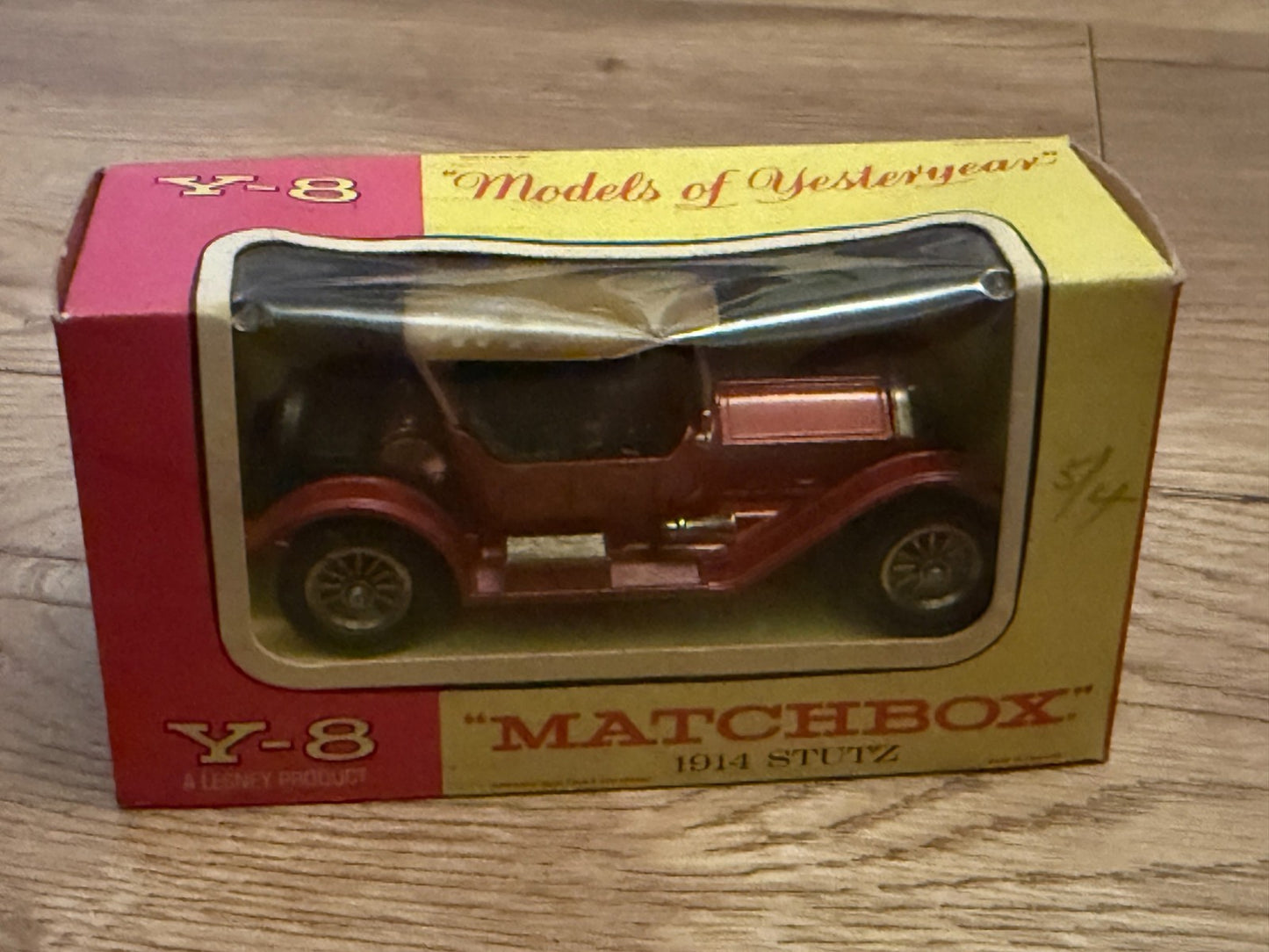 Original Matchbox Models of Yesteryear Y-8 1914 Stutz