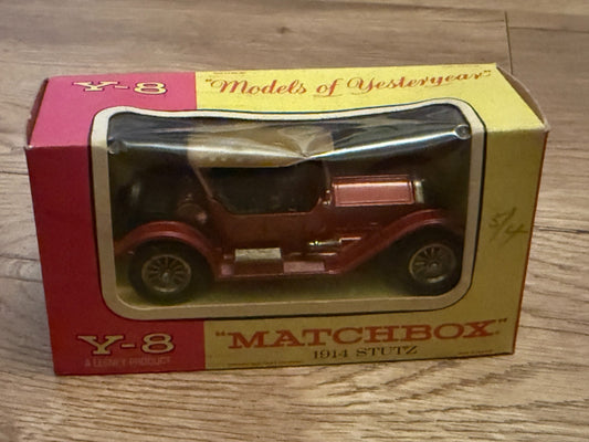 Original Matchbox Models of Yesteryear Y-8 1914 Stutz