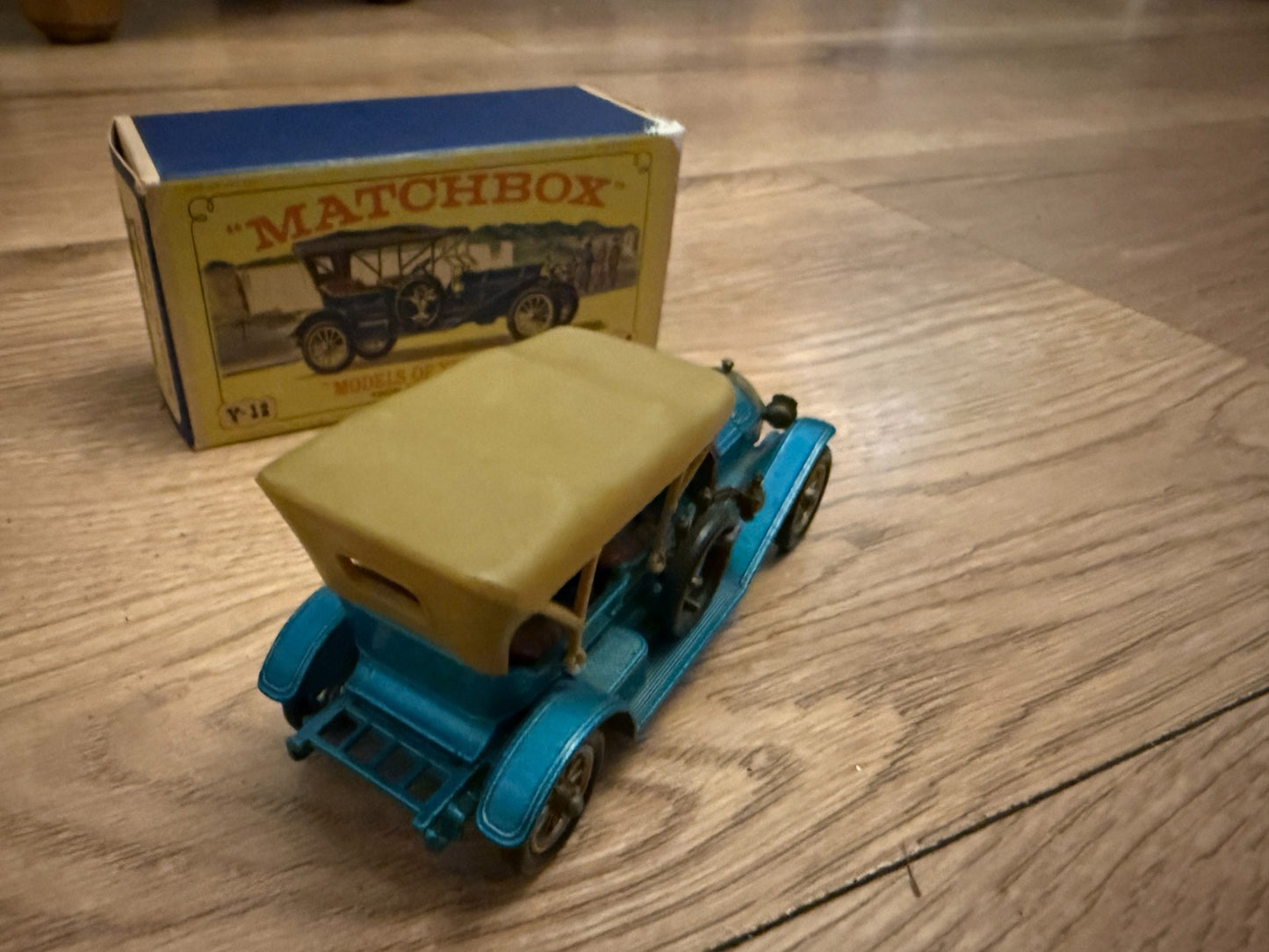 Original Matchbox Models of Yesteryear Y-12 1909 Thomas Flyabout