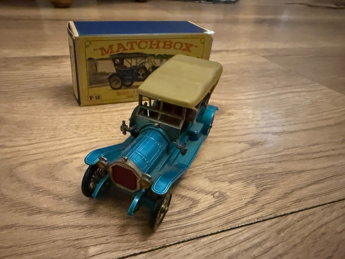 Original Matchbox Models of Yesteryear Y-12 1909 Thomas Flyabout