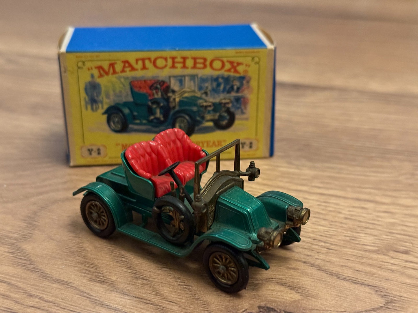 Original Matchbox Models of Yesteryear Y-2 - 1911 Renault