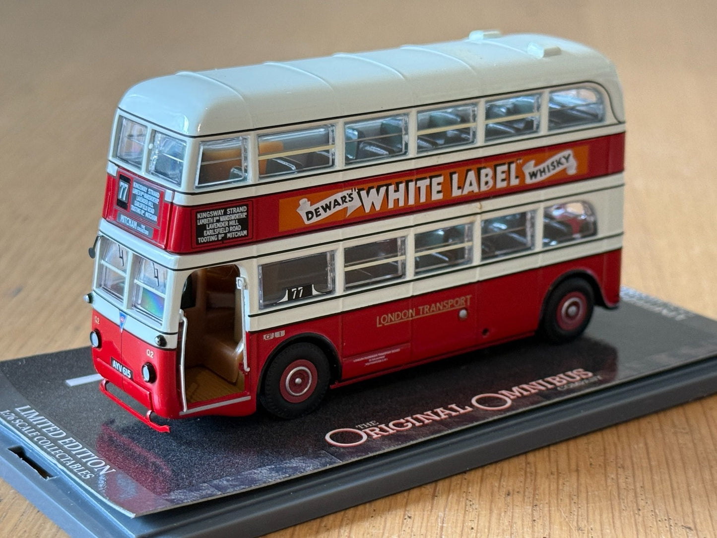 Original Omnibus 45701 - AEC Q Bus - London Transport - Mitcham