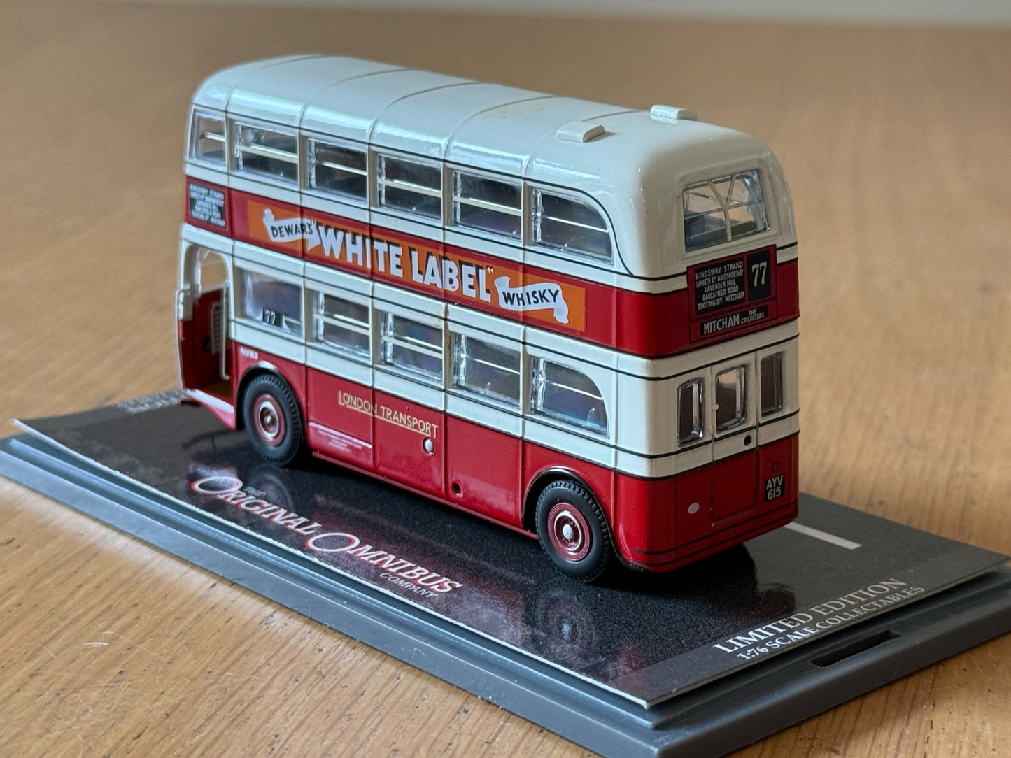 Original Omnibus 45701 - AEC Q Bus - London Transport - Mitcham