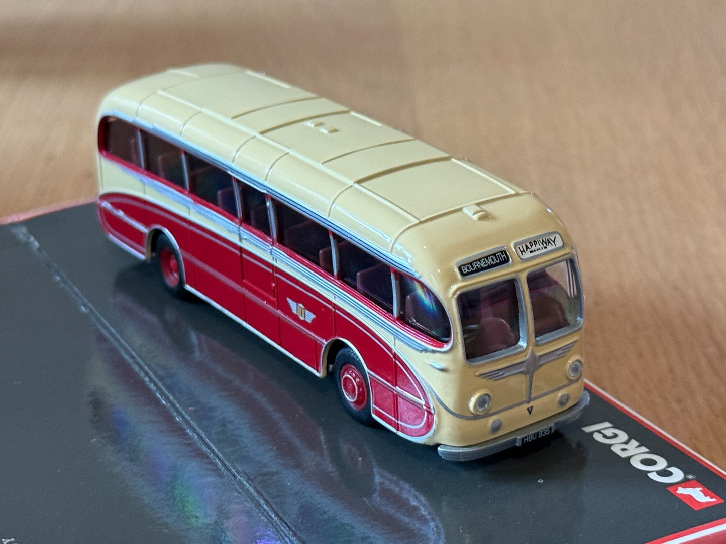 Original Omnibus OM40306 Burlingham Seagull  - Happiways Tours Ltd Bournemouth