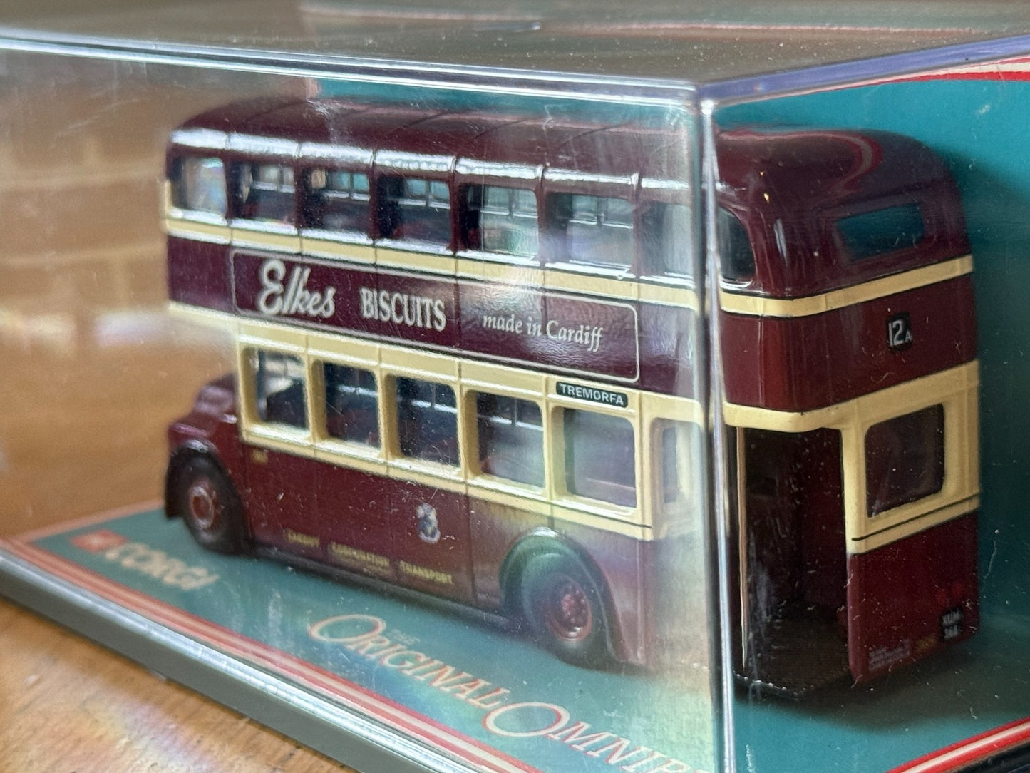 Original Omnibus OM41201 Leyland PD2A Cardiff Corporation RT - Tremorfa