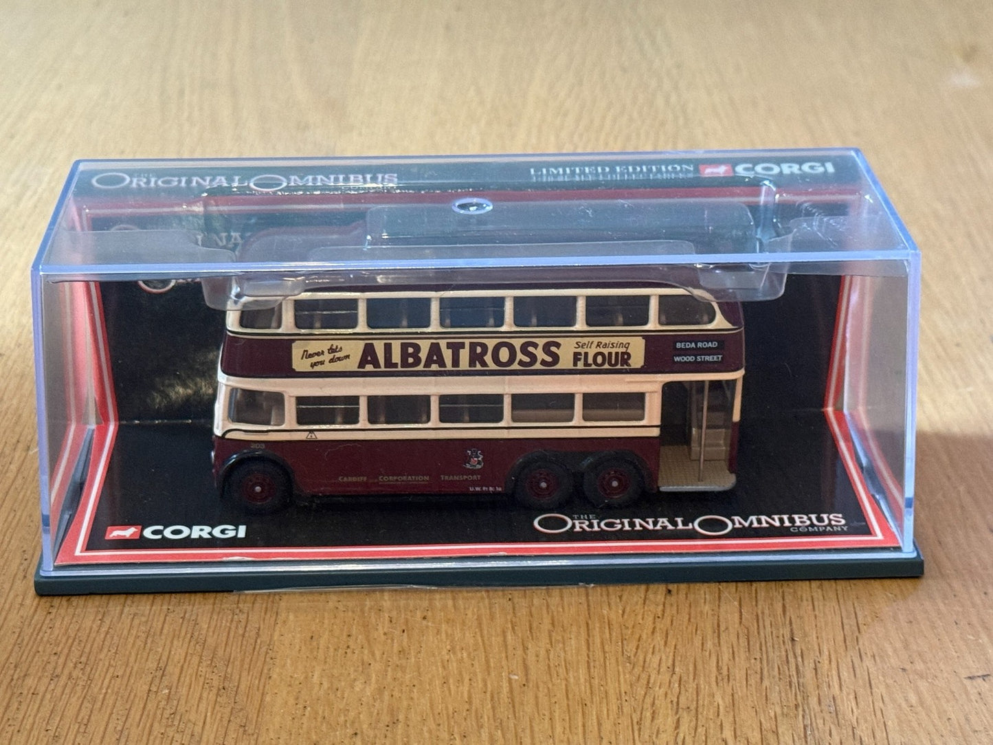 Original Omnibus OM43704 AEC 6641T Trolleybus - Cardiff