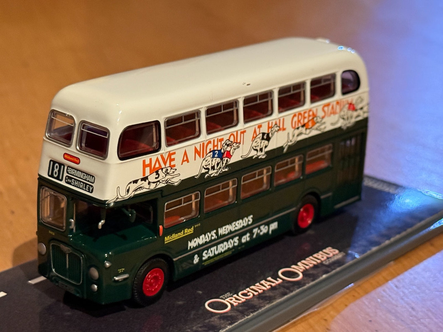 Original Omnibus OM45604 BMMO D9 Midland Red (Hall Green Stadium)